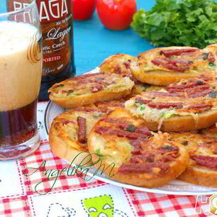 Рецепт Гренков с колбасой и картофелем