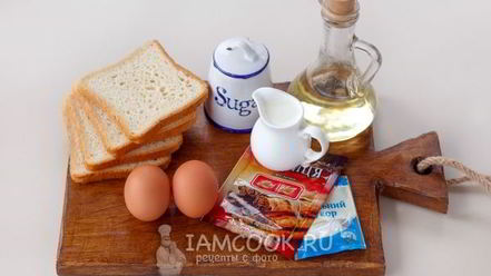 Рецепт гренков с корицей