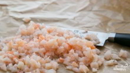 Рецепт гренков с креветками