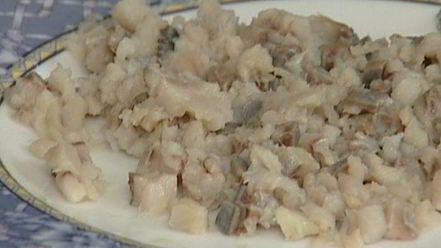 Рецепт гренков с селедочным маслом