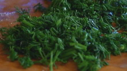 Рецепт гренков с селедочным маслом