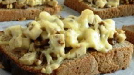 Рецепт гренков с шампиньонами