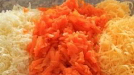 Рецепт гренков с сыром и морковью