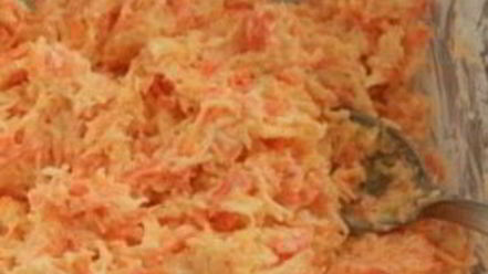 Рецепт гренков с сыром и морковью