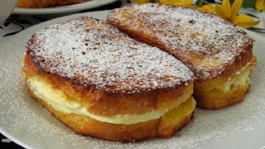 Рецепт гренков с творогом