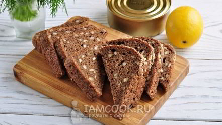 Рецепт гренков со шпротами