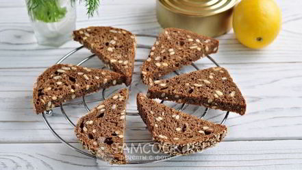 Рецепт гренков со шпротами