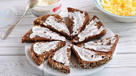 Рецепт гренков со шпротами