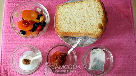 Рецепт гренков в жасминовом чае