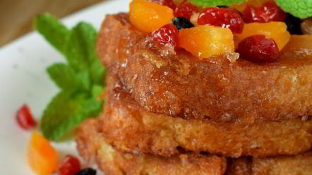 Рецепт гренков в жасминовом чае