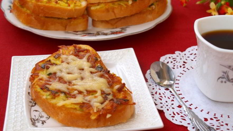 Рецепт картофельных гренков с сыром