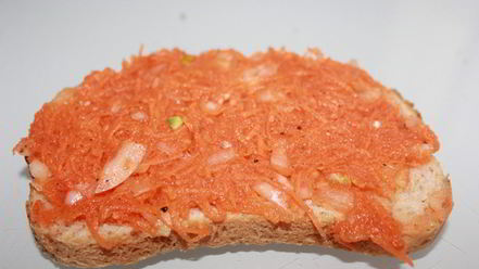 Рецепт морковных гренков