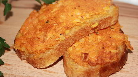 Рецепт морковных гренков