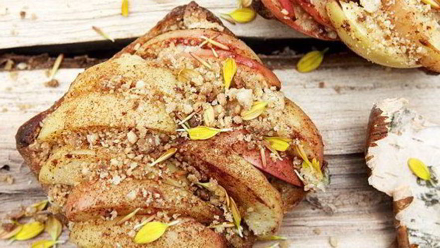 Рецепт овсяных гренков из шведских хлебцев