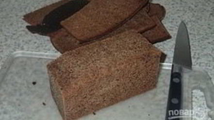 Рецепт ржаных гренков с чесноком