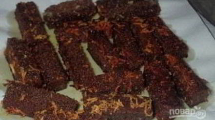 Рецепт ржаных гренков с чесноком