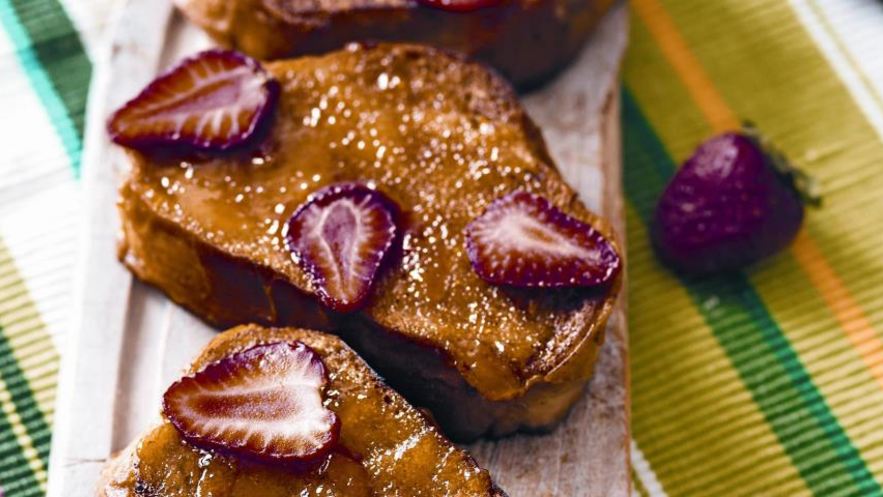 Рецепт сладких гренков без молока и яиц