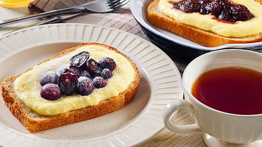 Рецепт сладких гренков с творогом