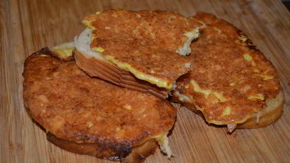 Рецепт Сырных гренков