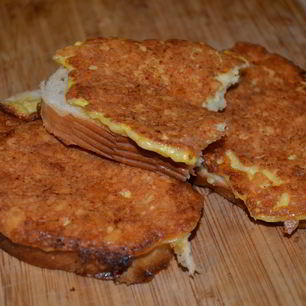 Рецепт Сырных гренков