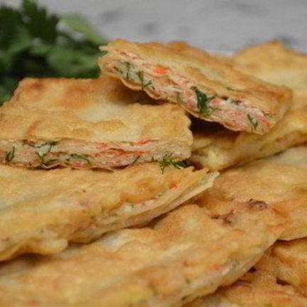 Рецепт Восточных гренков на тонком лаваше