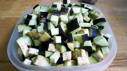 Рецепт икры баклажанной жареной