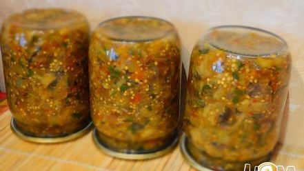 Рецепт икры из баклажанов