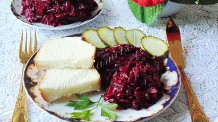 Рецепт икры из свеклы