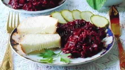 Рецепт икры из свеклы