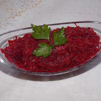 Икра из жареной свеклы с луком