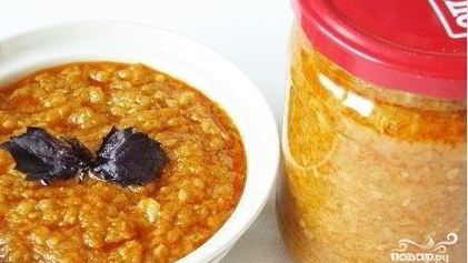 Рецепт Икры кабачковой с Мивиной