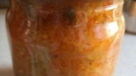 Рецепт икры кабачковой с овощами