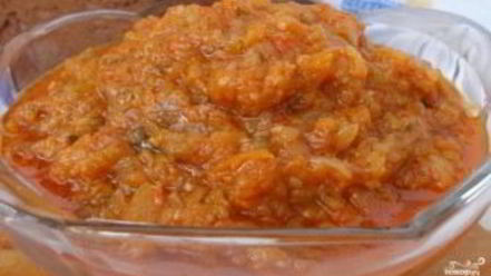 Рецепт икры кабачковой с помидорами и морковью