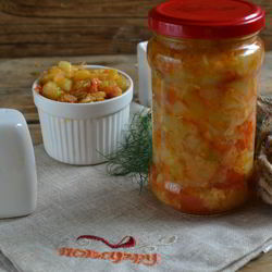 Рецепт Кабачковой икры без мясорубки