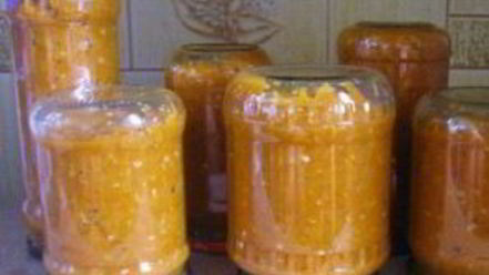 Рецепт кабачковой икры без томатной пасты