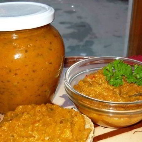 Рецепт Кабачковой икры на зиму с уксусом