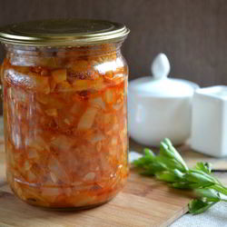 Рецепт Кабачковой икры с болгарским перцем на зиму