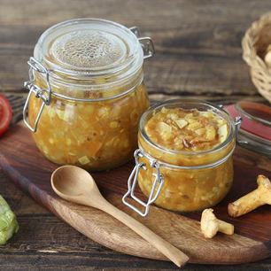 Рецепт Кабачковой икры с грибами