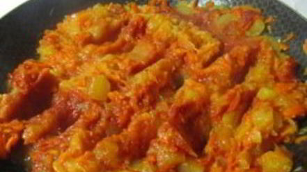 Рецепт кабачковой икры с морковью и томатной пастой