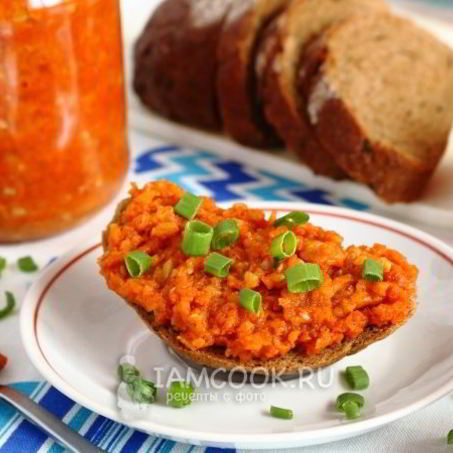 Рецепт Кабачковой икры с морковью