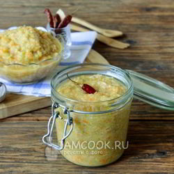 Рецепт Острой кабачковой икры