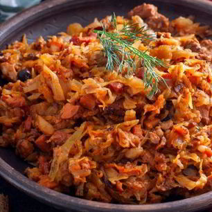 Рецепт Овощной икры с капустой