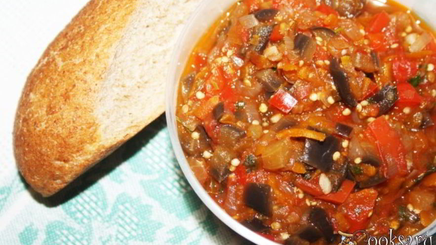 Рецепт овощной икры в мультиварке