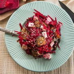 Рецепт Свекольной икры с баклажанами