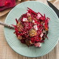 Свекольная икра с баклажанами