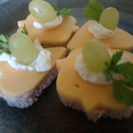 Рецепт Фигурных канапе