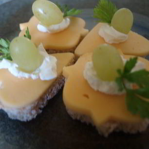 Рецепт Фигурных канапе