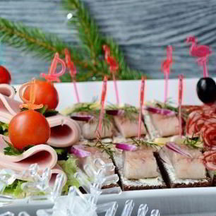 Рецепт Канапе для праздничного стола