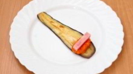 Рецепт канапе из баклажанов
