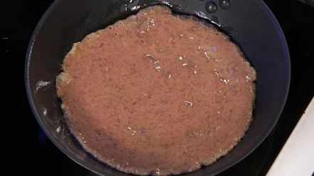 Рецепт канапе из печеночных оладий